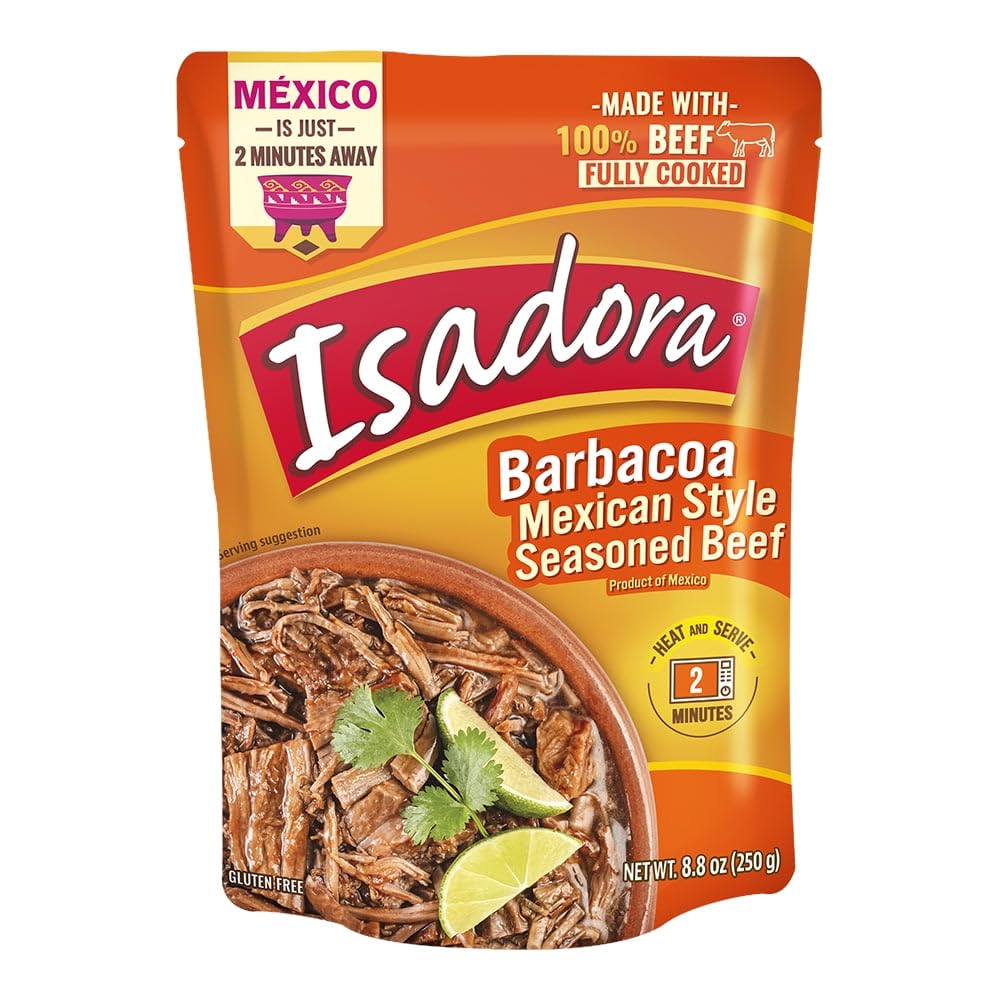 Isadora Entree Mexican Barbacoa Authentic Mex