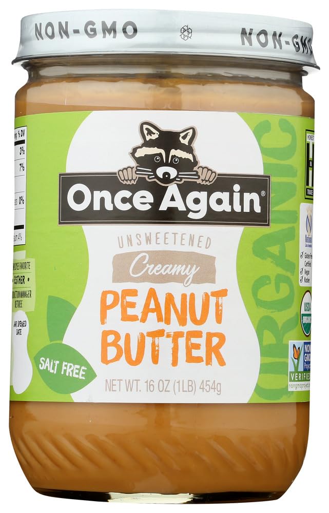 Once Again Butter Peanut Smooth Organic Peanut Butter