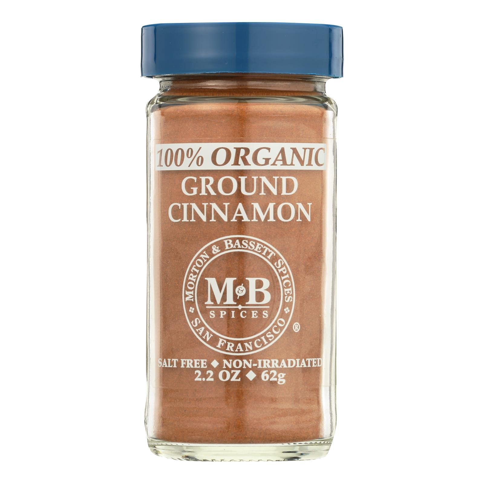 Morton & Bassett Organic Cinnamon Ground Spice Single