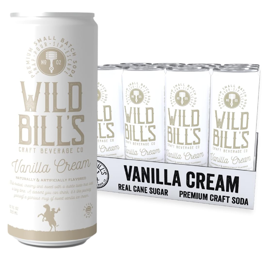 Wild Bills Craft Soda Vanilla Cream