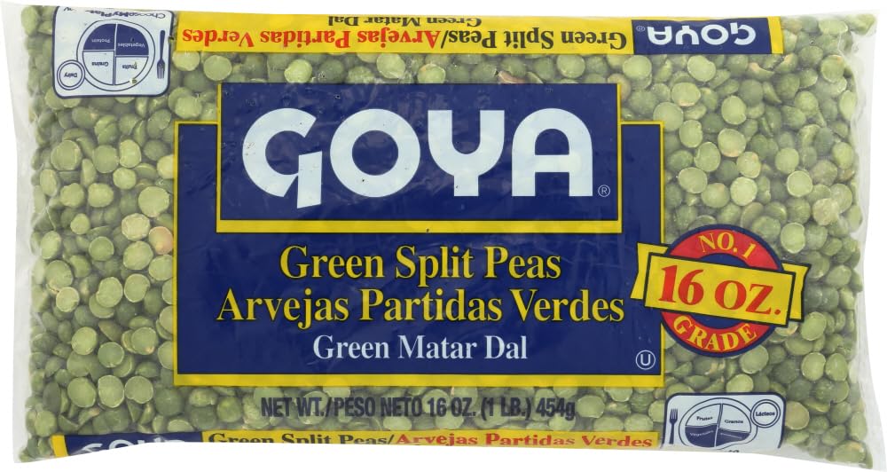 Goya Split Green Peas Beans Natural Authentic Spanish Style 1