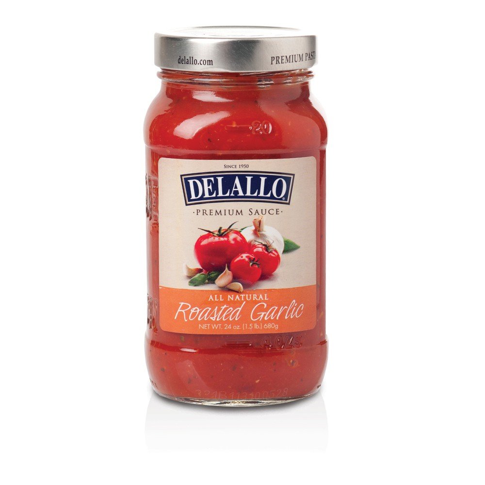 DeLallo Marinara Pasta Sauce Ready to Use Garlic & Herb