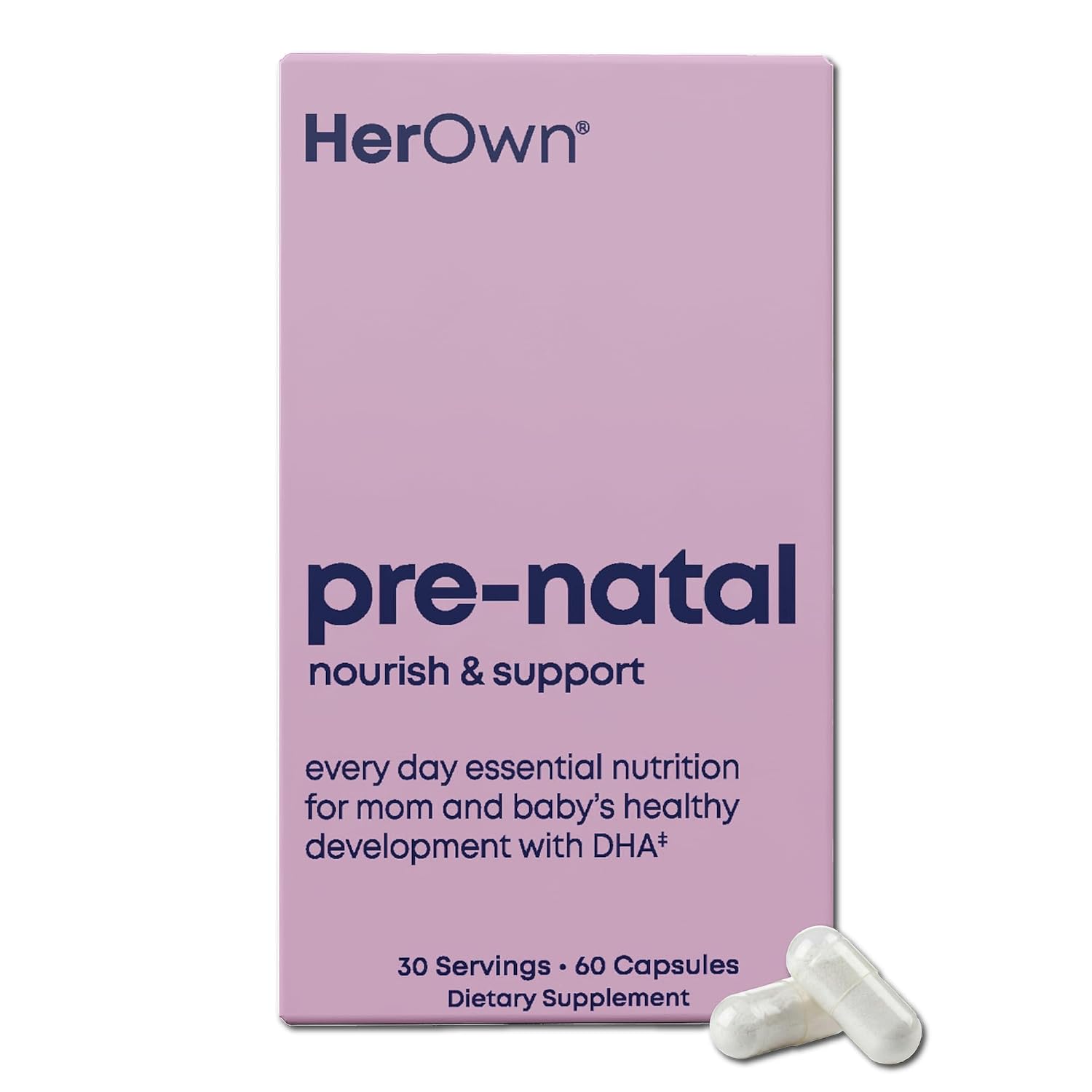 HEROWN (Pack of 4) HerOwn Prenatal Multivitamin 60 Capsules