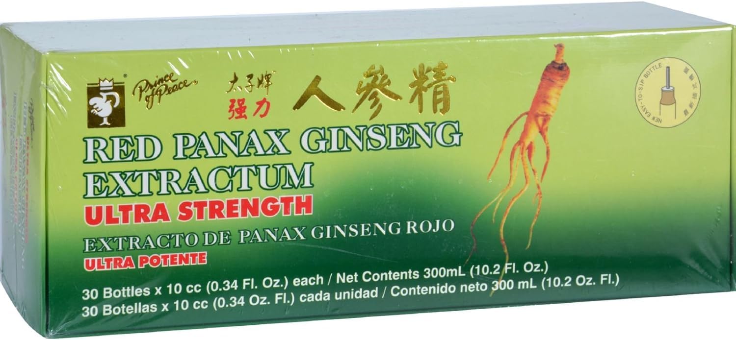 PRINCE OF PEACE (Pack Of 4) Prince Of Peace Ginseng Panax Red Extractum 30 Pieces