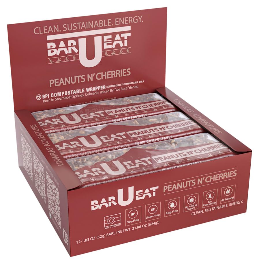 Bar U Eat Energy Bar Peanuts N Cherries