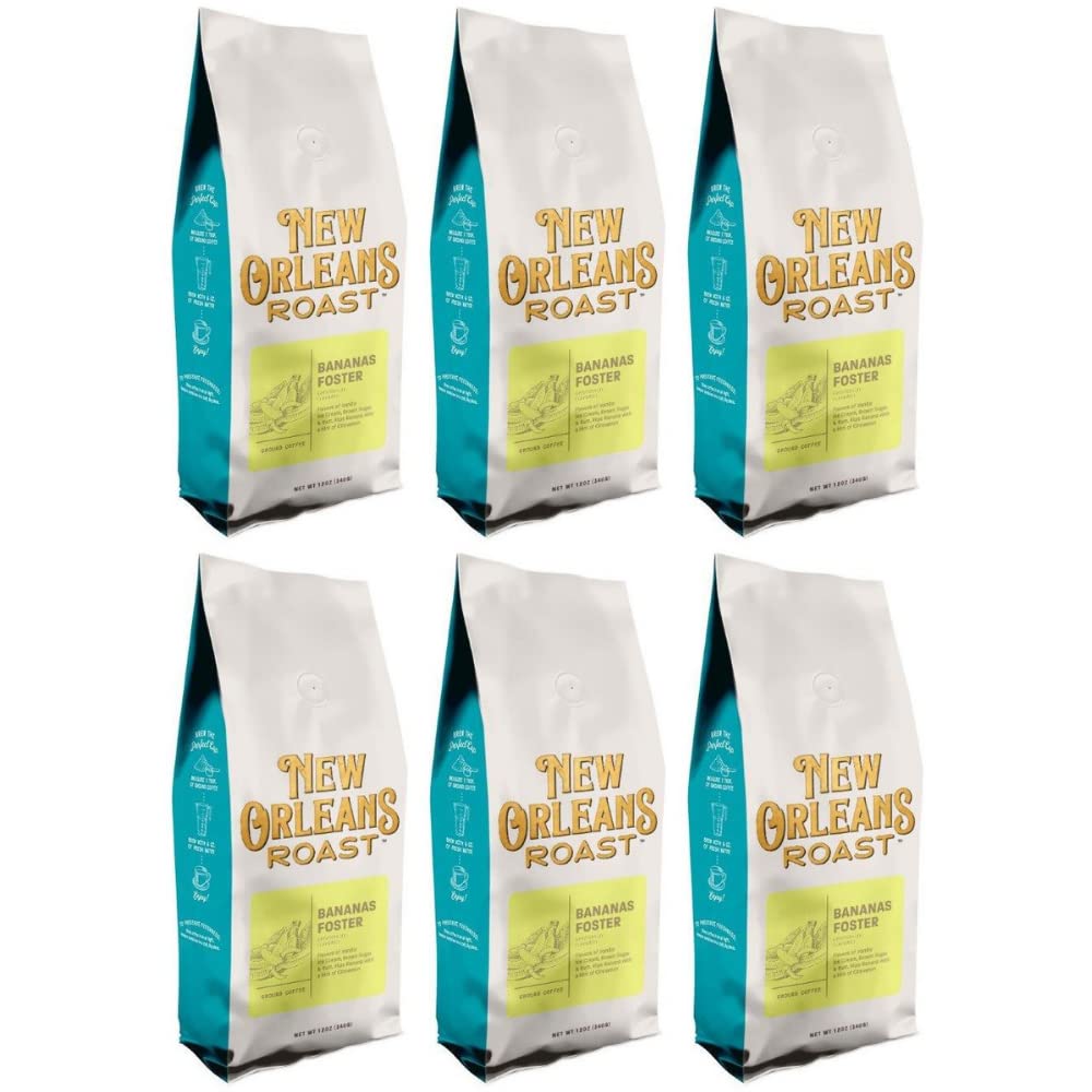 New Orleans Roast Ground Coffee Banana Foster Flavor