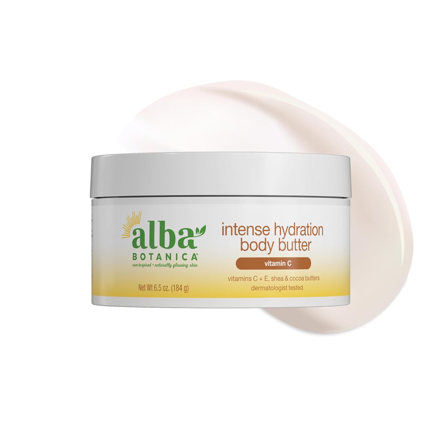 ALBA BOTANICA (Pack Of 3) Alba Botanica Body Butter Whipped Intensive Hydration 6.5 Oz