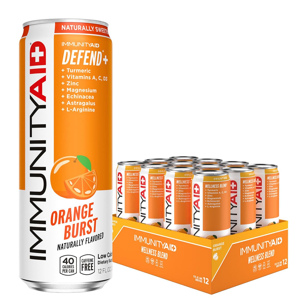 Lifeaid Beverag Lifeaid ImmunityAid Beverage Wellness Orange Supplemental