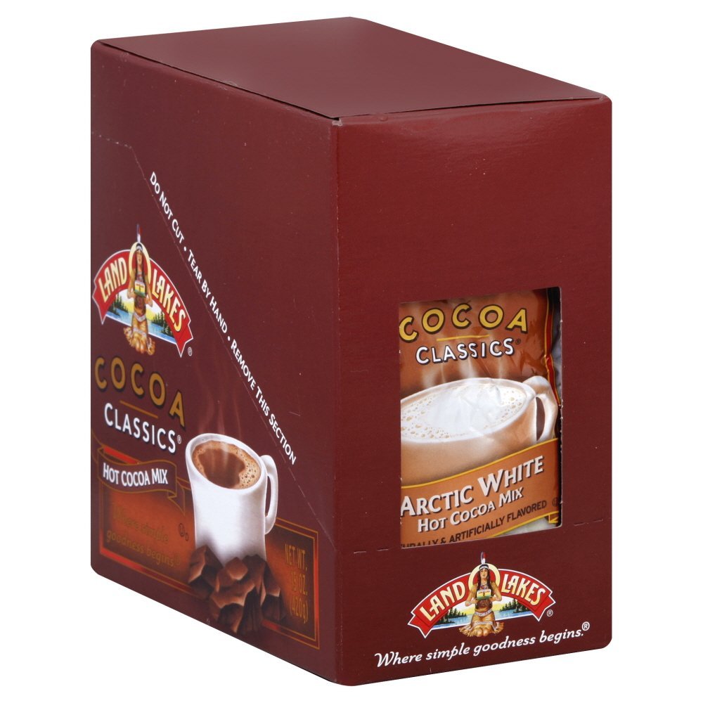COCOA CLASSICS (Pack of 84) Land O Lakes Cocoa Classics Cocoa Arctic White Hot Chocolat 1.25 Oz
