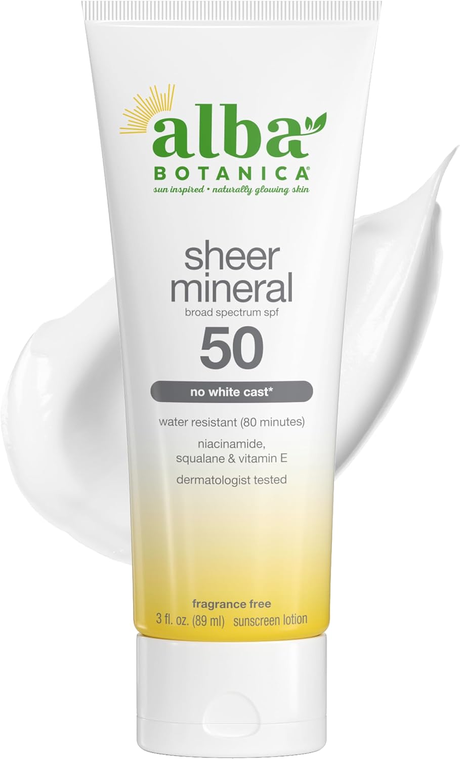 ALBA BOTANICA (Pack Of 4) Alba Botanica Sunscreen Spf50 Mineral Sport 3 Oz