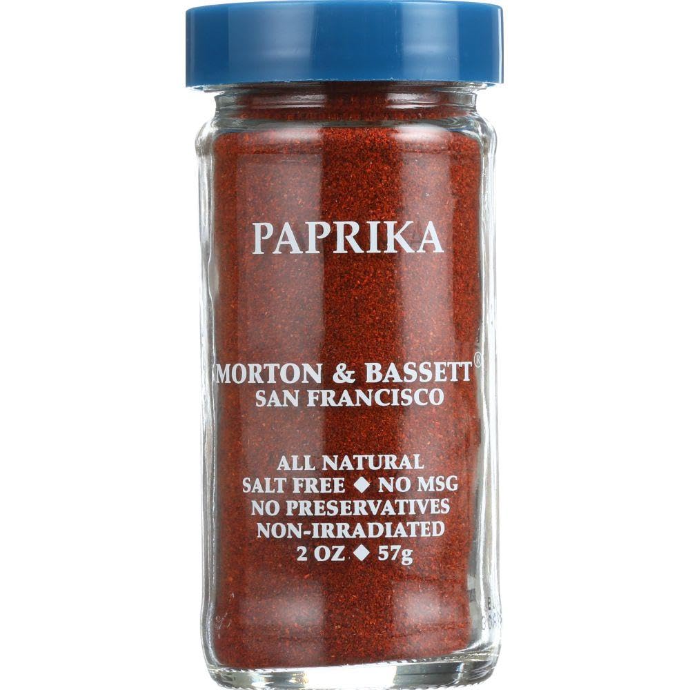 MORTON & BASSET (Pack of 6) Morton & Bassett Paprika Organic Ground Spice Single 2 Oz