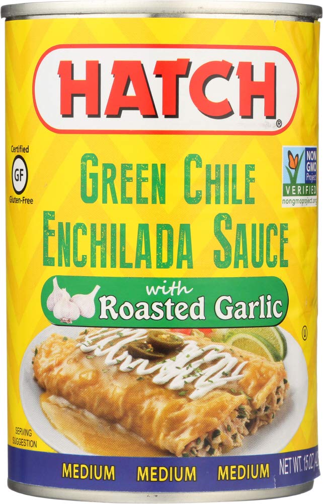 Hatch Sauce Enchilada Green Roasted Garlic Medium