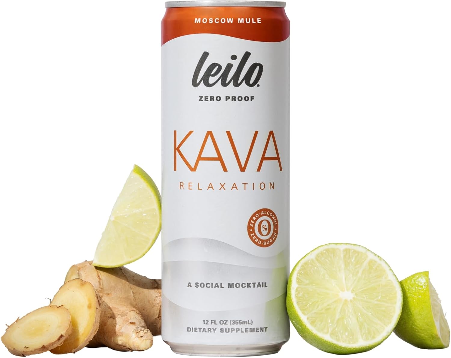 Leilo Kava Beverage Ready To Drink Moscow Mule