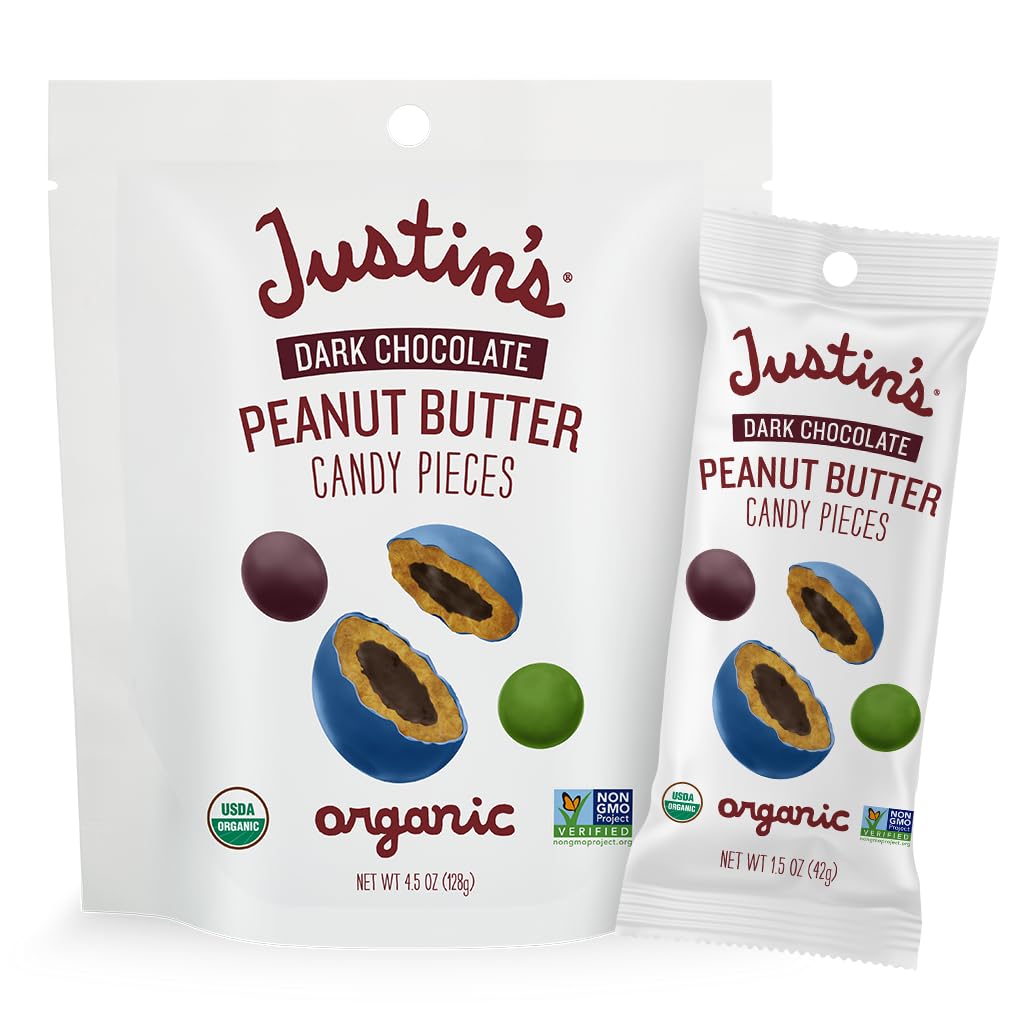 Justin's Chocolate Dark Peanut Butter Pieces