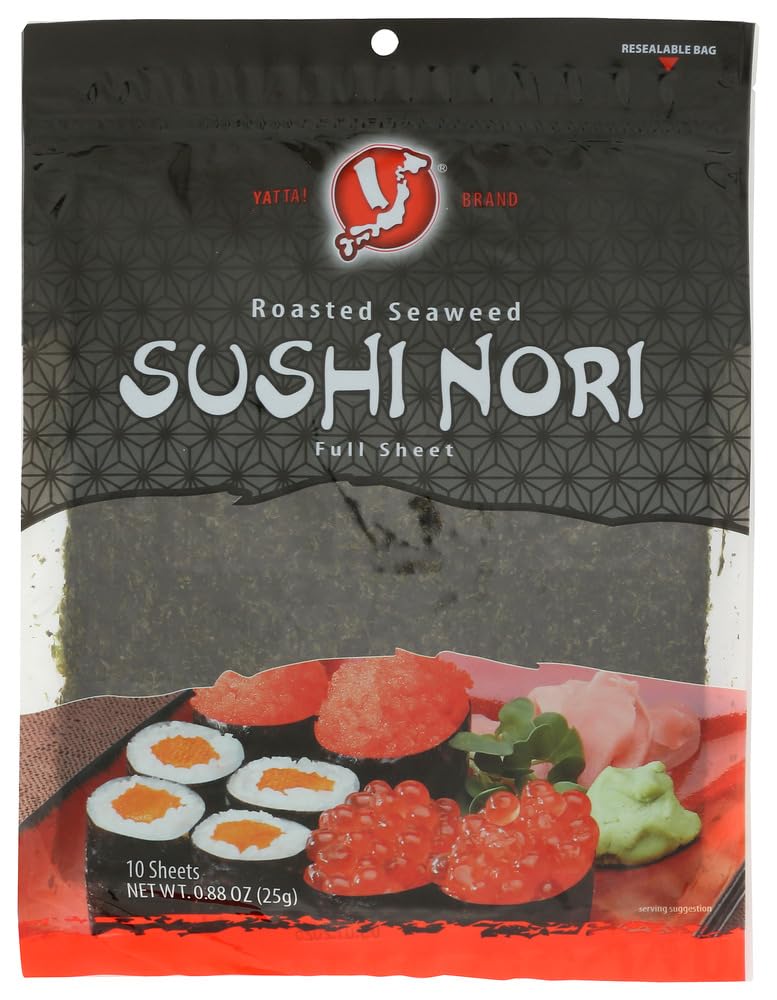 Yatta Brand Seaweed Roasted Sushi Nori Full S