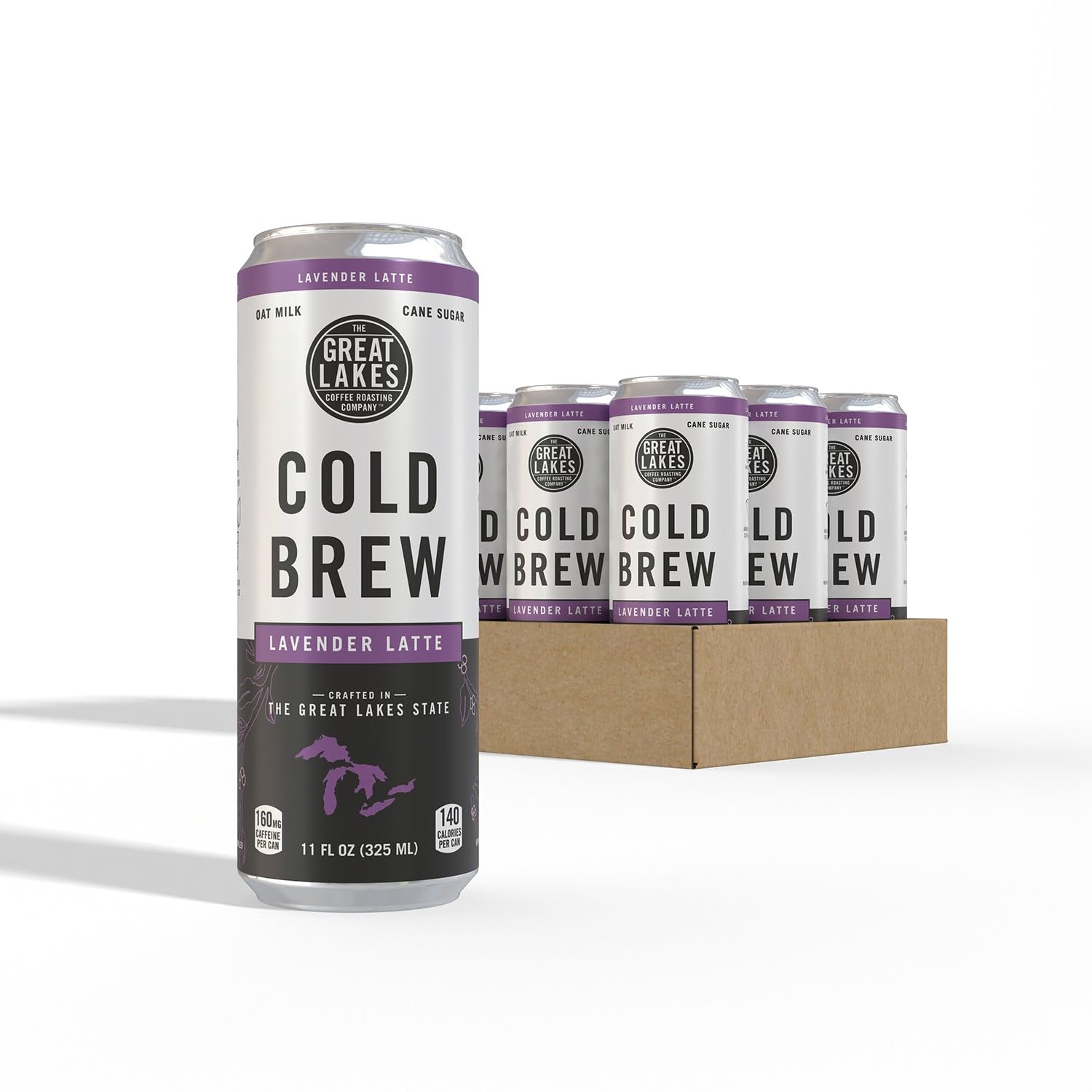 The Great Lakes Coffee Company Cold Brew Lavender Late