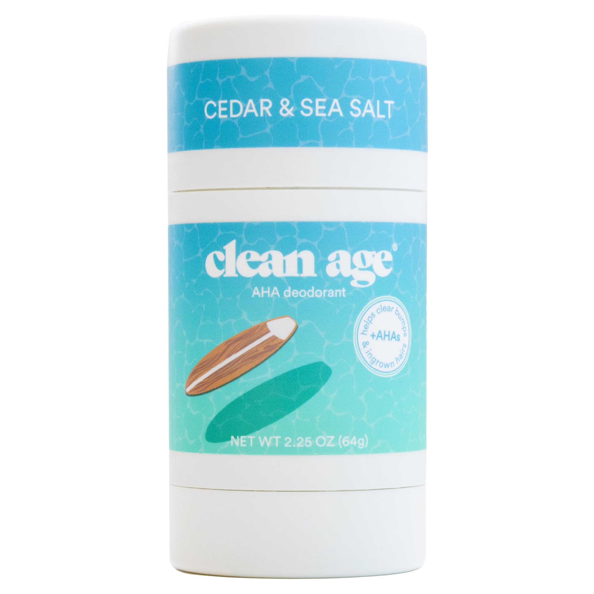 CLEAN AGE (Pack of 6) Clean Age Deodorant Stick SS & CDR Antiperspirant 2.25 Oz