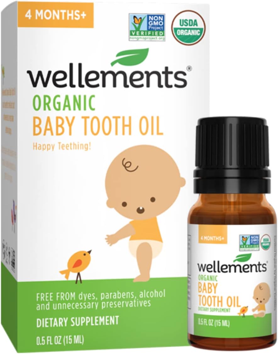 WELLEMENTS (Pack Of 6) Wellements Baby Tooth Oil 0.5 Oz