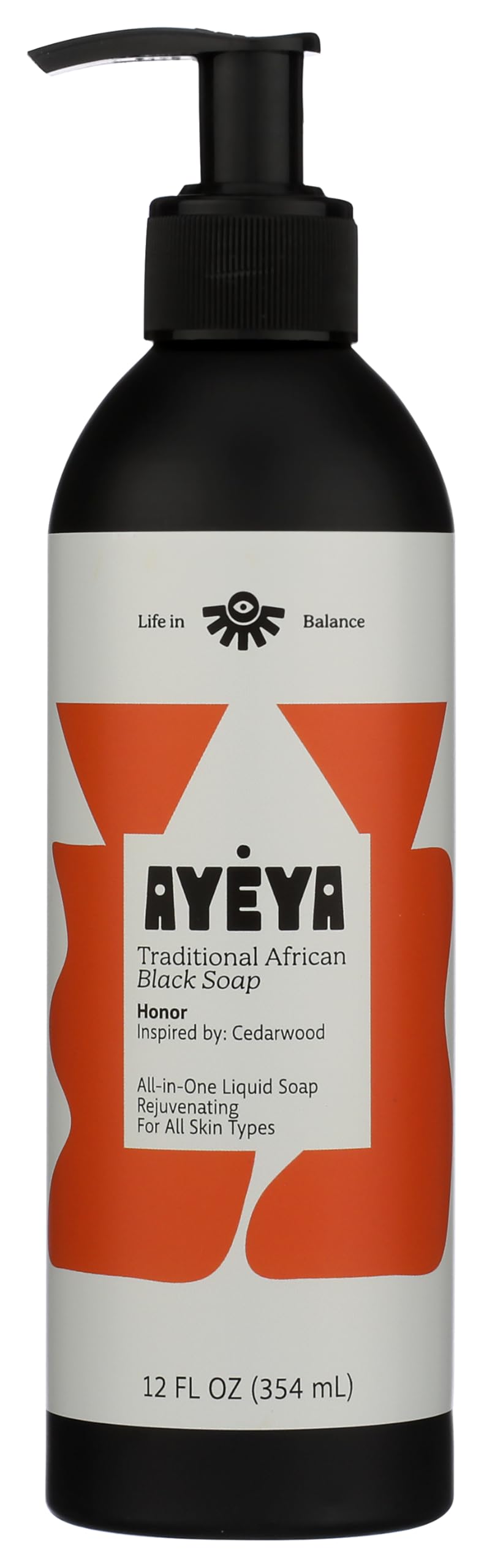 AYEYA (Pack Of 6) AYEYA Soap Liquid Black Honor 12 Fl Oz