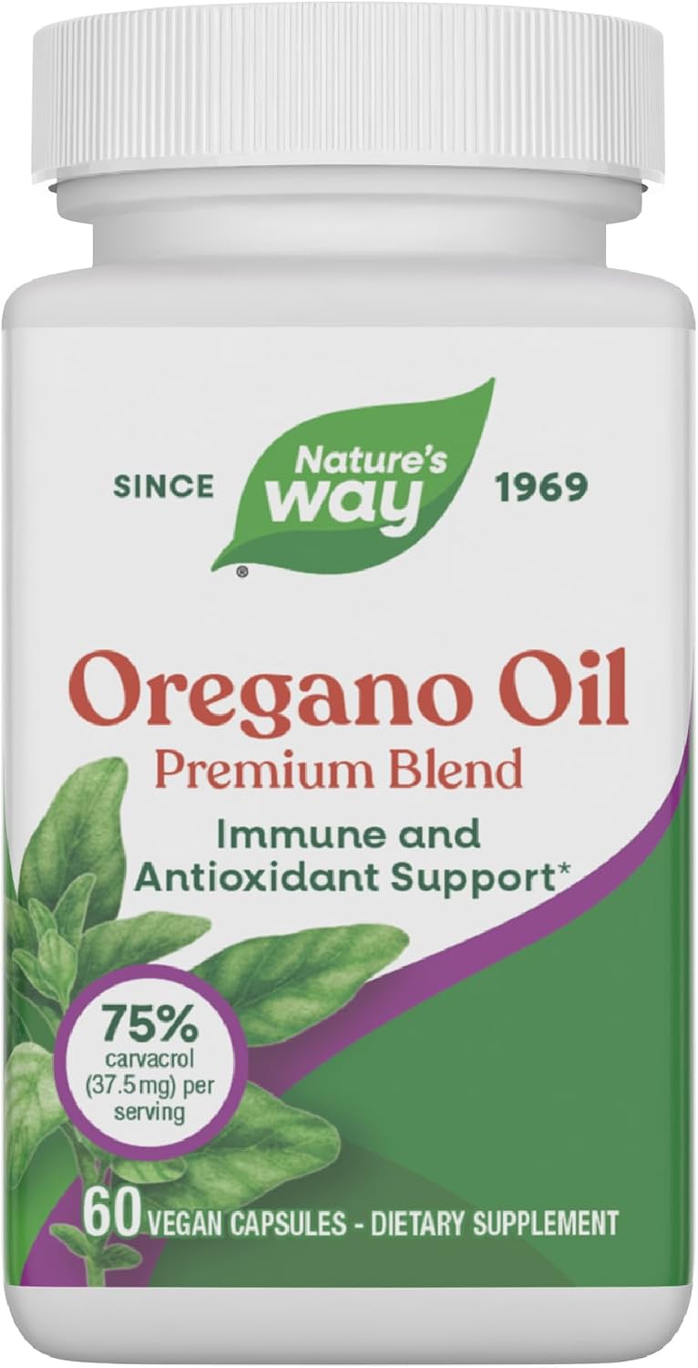 Nature's Way Oregano Oil 60 Vegetable Capsule