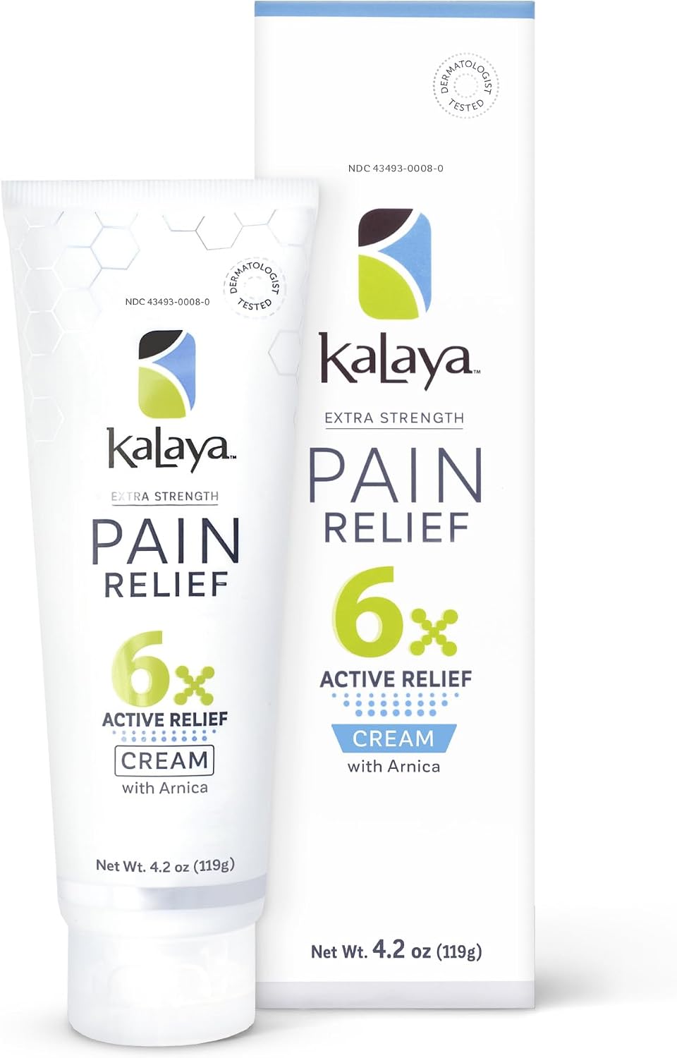 KALAYA (Pack Of 2) Kalaya Pain Relief Cream 4.2 Oz