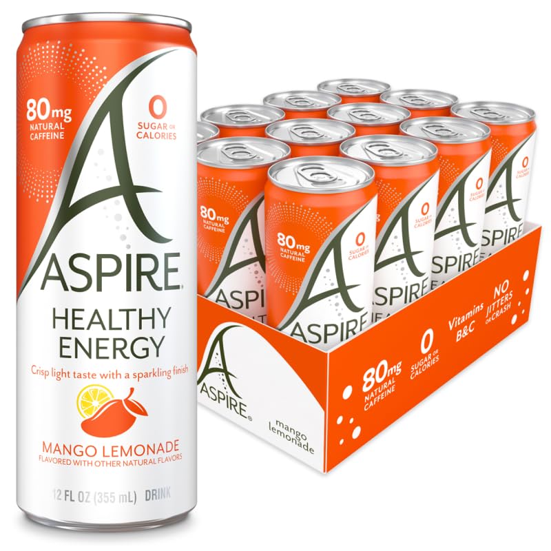Aspire Energy Mango Lemonade Single Serve Energy Drink