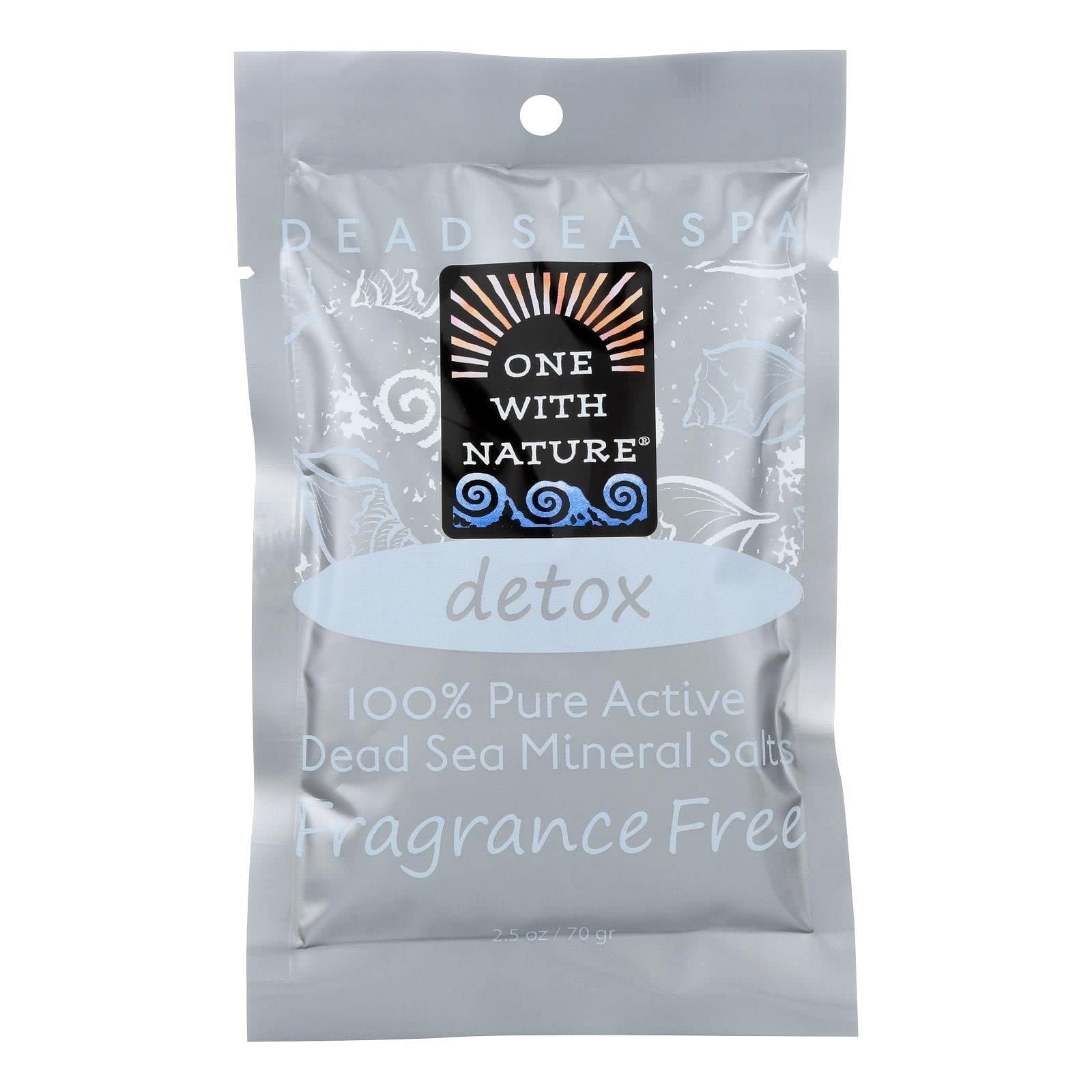 ONE WITH NATURE (Pack Of 24) One With Nature Bath Salt Detox Frag Free 2.5 Oz
