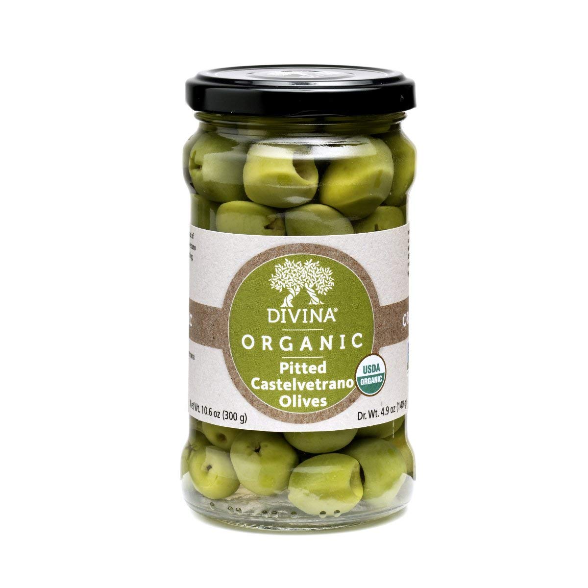 Divina Organic Pitted Castelvetrano Olives