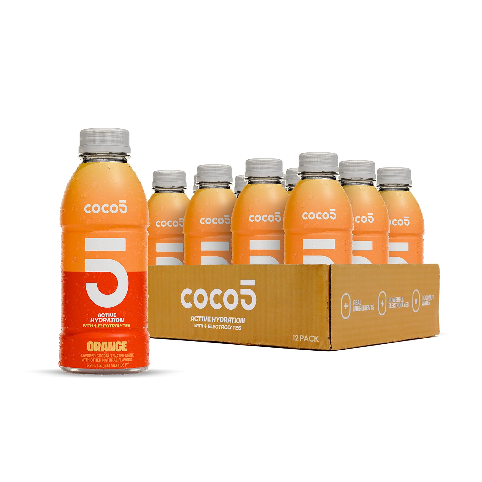 Coco5 Orange Water Coconut Water Beverage
