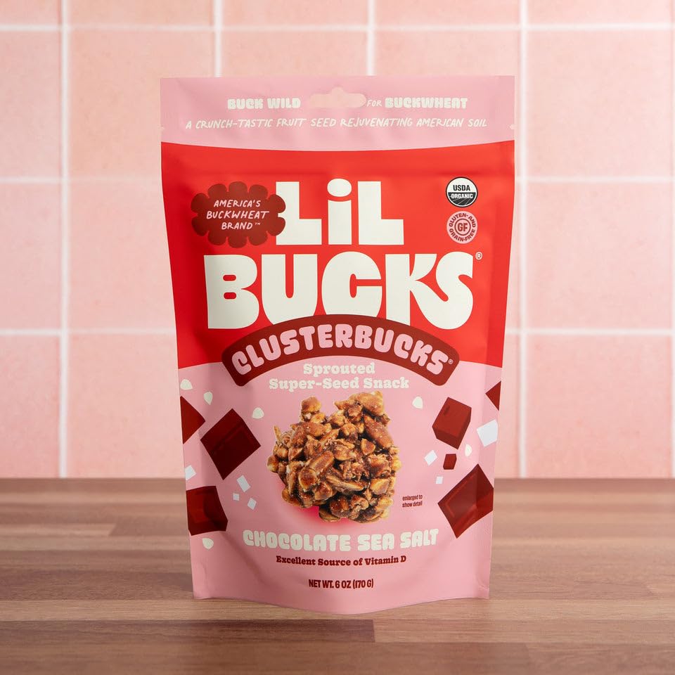 Lil Bucks Clusterbucks Choco Sea Salt Granola Muesli