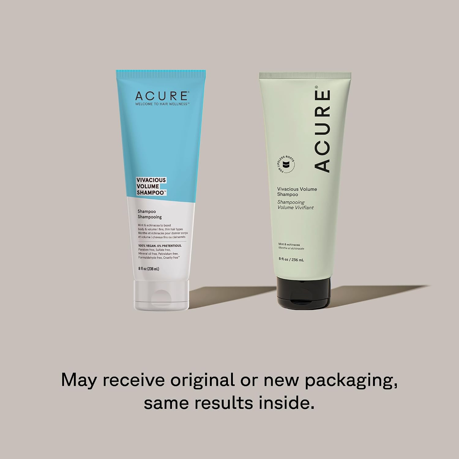 ACURE (Pack of 9) Acure Shampoo Volume Peppermint 8 Fl Oz