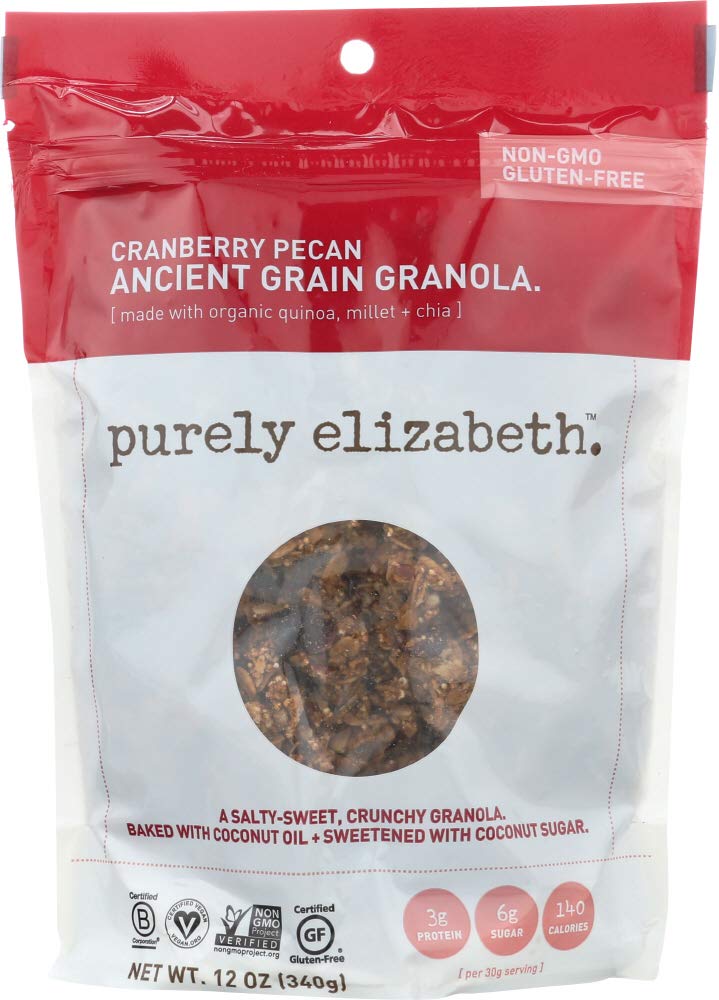 Purely Elizabeth Organic Cranberry Pecan Granola