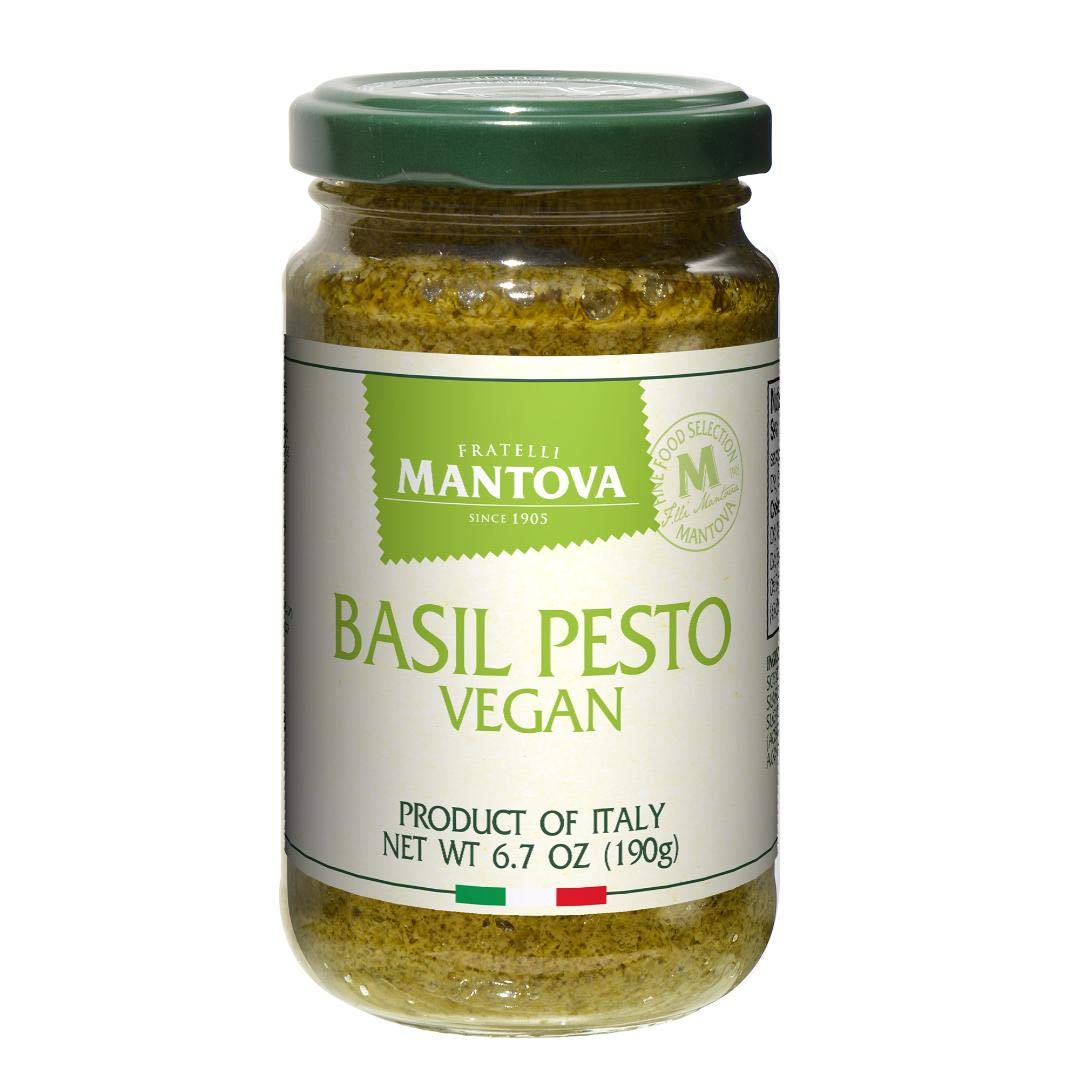 Mantova Pesto Sauce Basil Genovese Style Italian Condiment