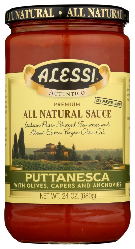 Alessi Sauce Puttanesca Italian Pasta Sauce