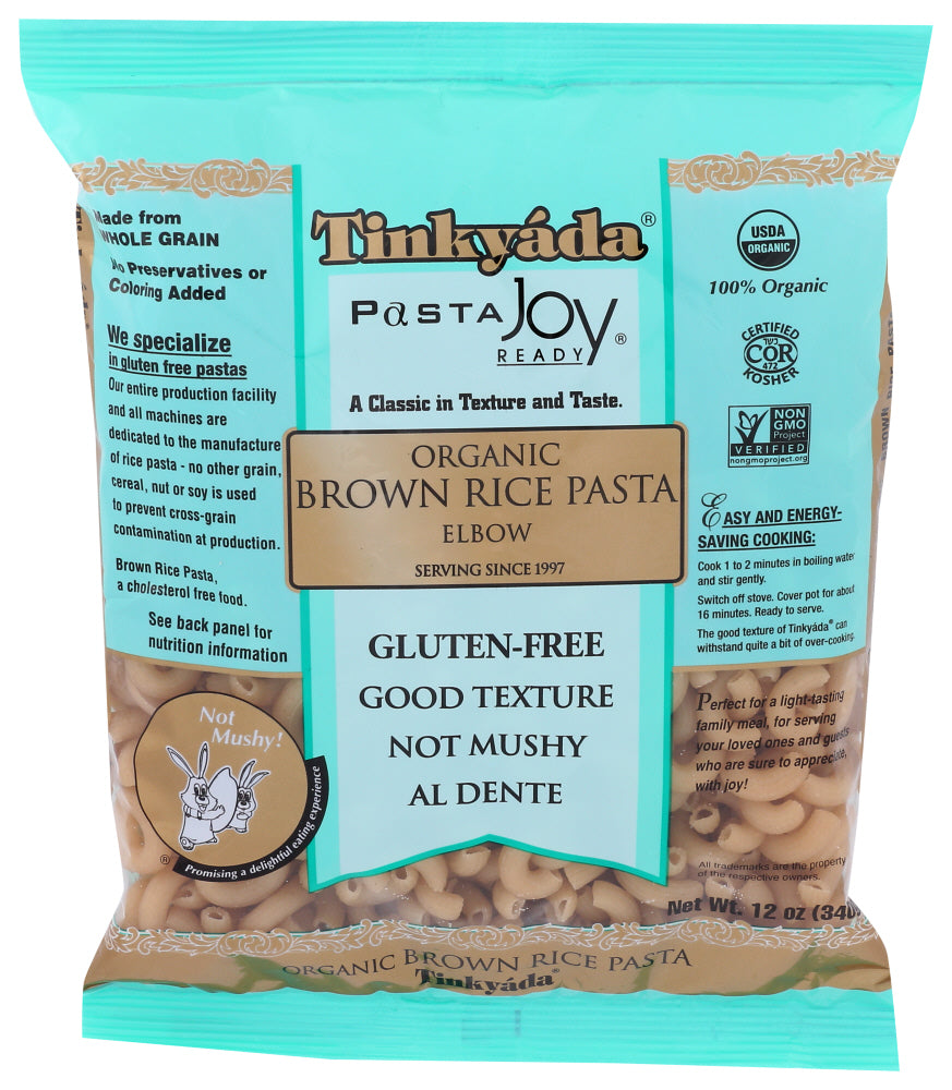 Tinkyada Organic Brown Rice Elbow Pasta