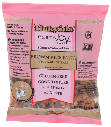 Tinkyada Pasta Brown Rice Vegetable Spiral