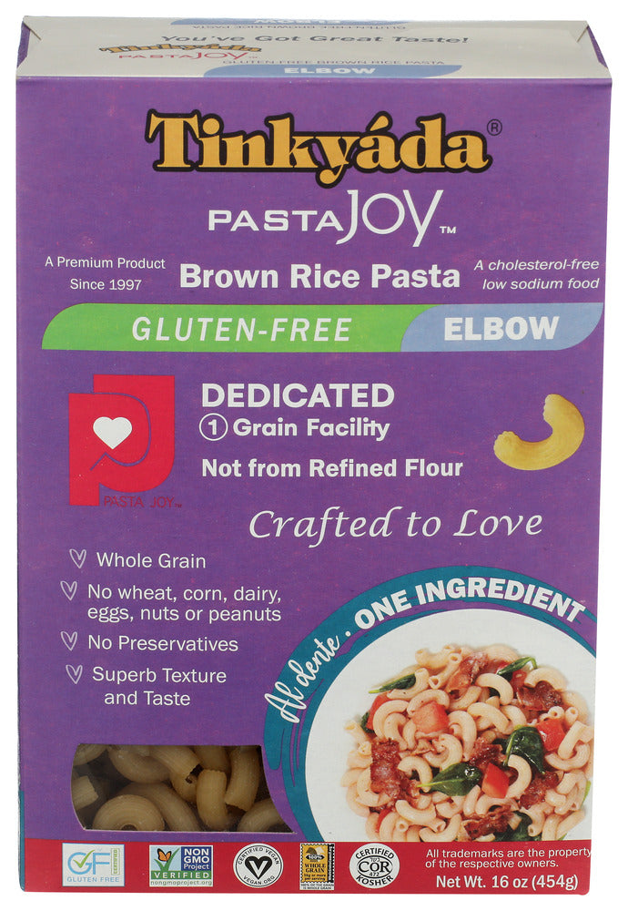 Tinkyada Pasta Brown Rice Elbow