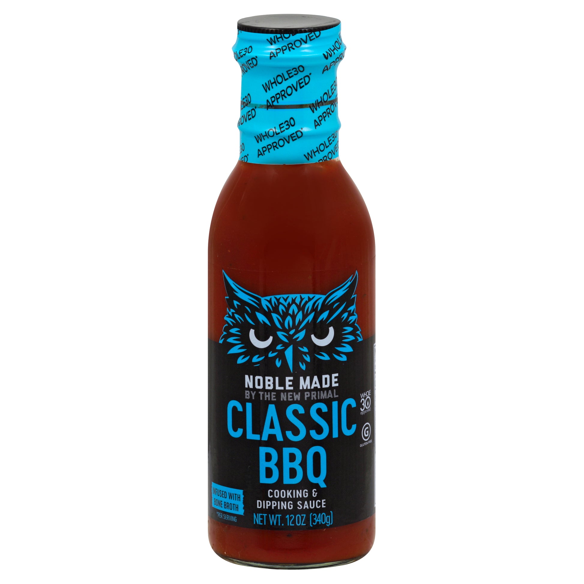 The New Primal Sauce Noble Made Barbeque Organic 12 FO (Pack Of 6)