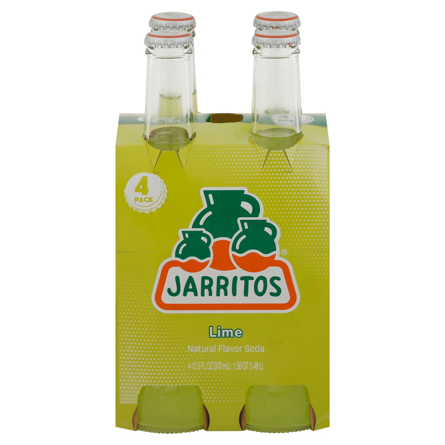 Jarritos Beverage Lime 4Pk 12.5 Oz (Pack Of 6)