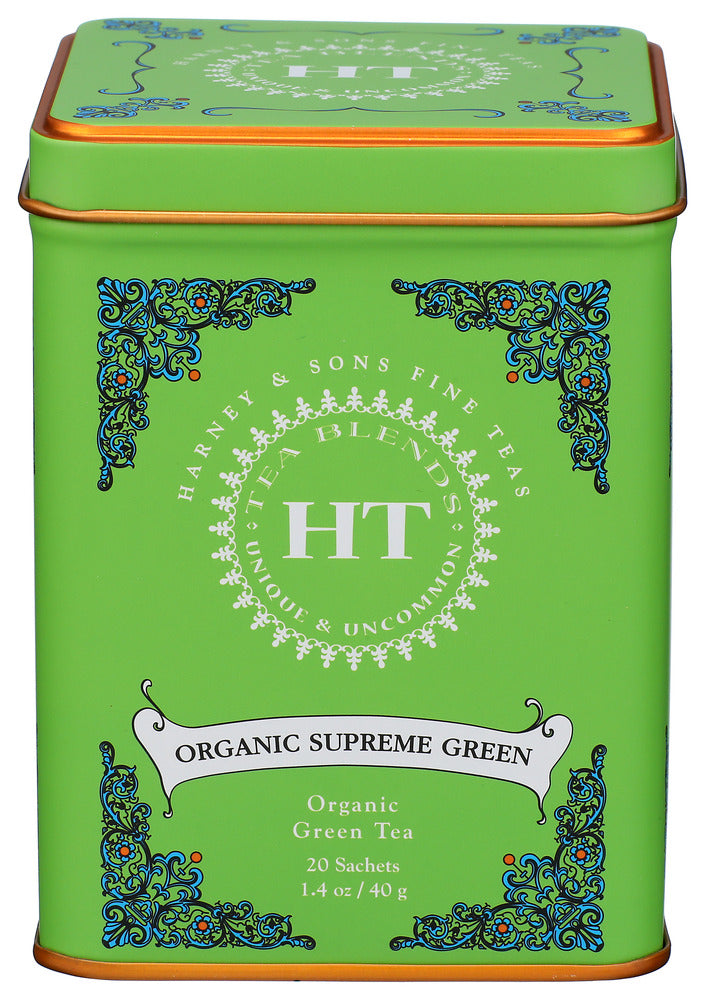 Harney & Sons Tea Plain Green Organic 20 Count