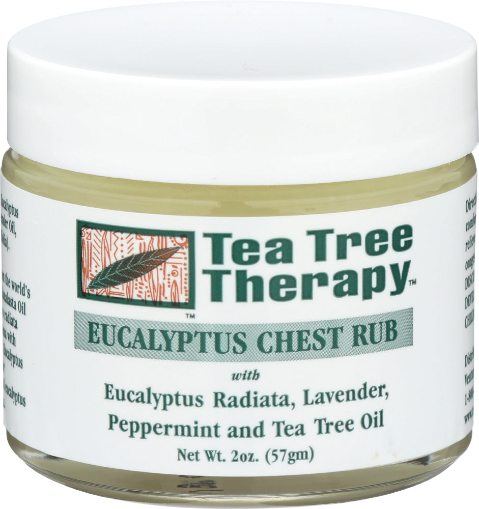 Tea Tree Therapy Chest Rub Eucalyptus