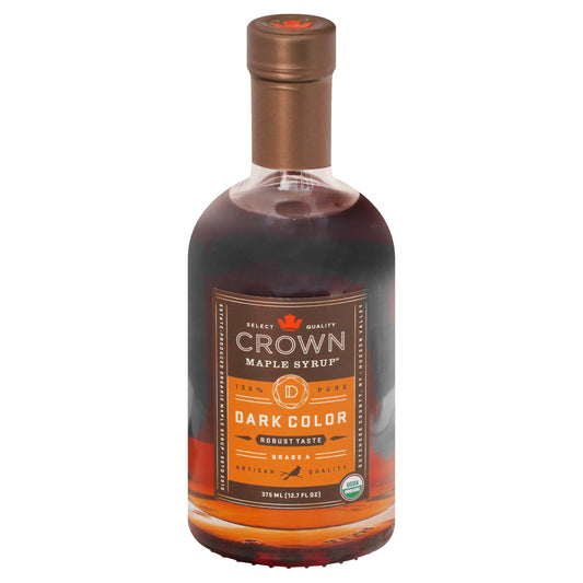 Crown Maple Syrup Maple Dark Color Organic 12.7 FO (Pack Of 6)