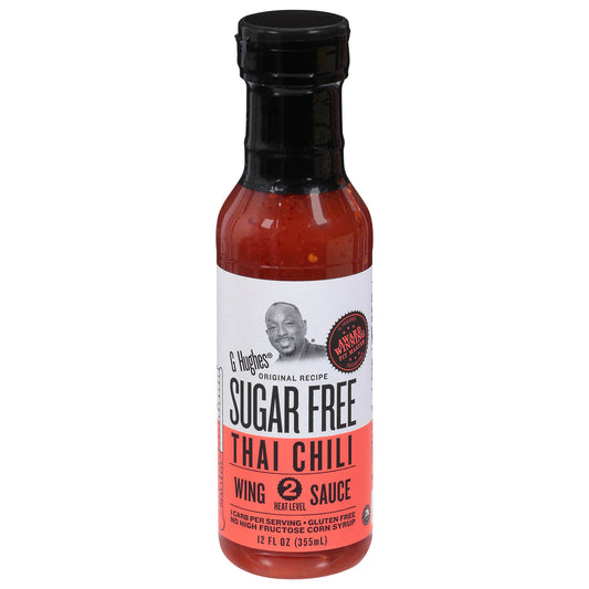 G Hughes Sauce Wing Thai Chili 12 oz (Pack Of 6)