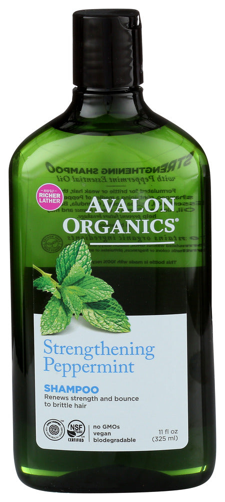 AVALON ORGANICS (Pack of 7) Avalon Organics Peppermint Shampoo 11 Fl Oz
