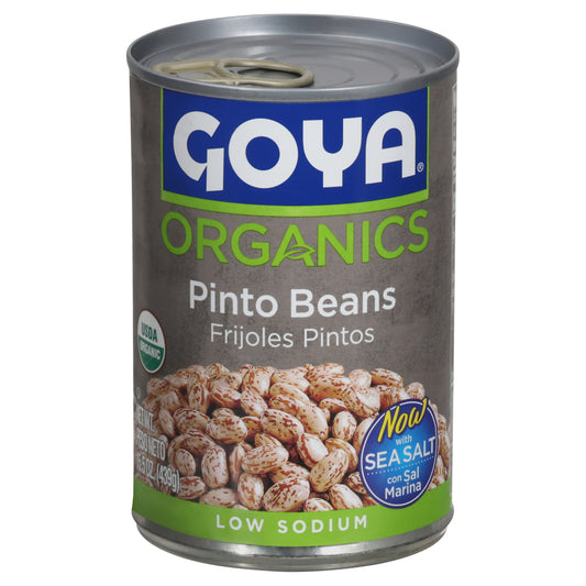 Goya Bean Pinto Organic 15.5 Oz (Pack Of 24)