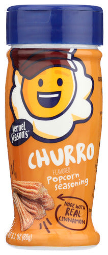 KERNEL SEASONS (Pack of 18) Kernel Seasons Churro Seasoning Popcorn Seasoning 3.1 Oz