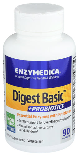 ENZYMEDICA (Pack of 3) Enzymedica Digest Basic Probiotics for Digestion Support 90 Capsules