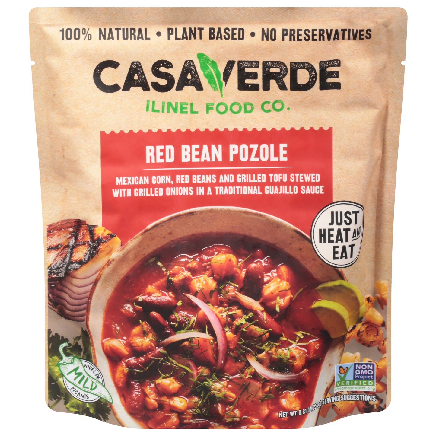 Casa Verde Red Bean Pozole 8.81 oz (Pack Of 6)