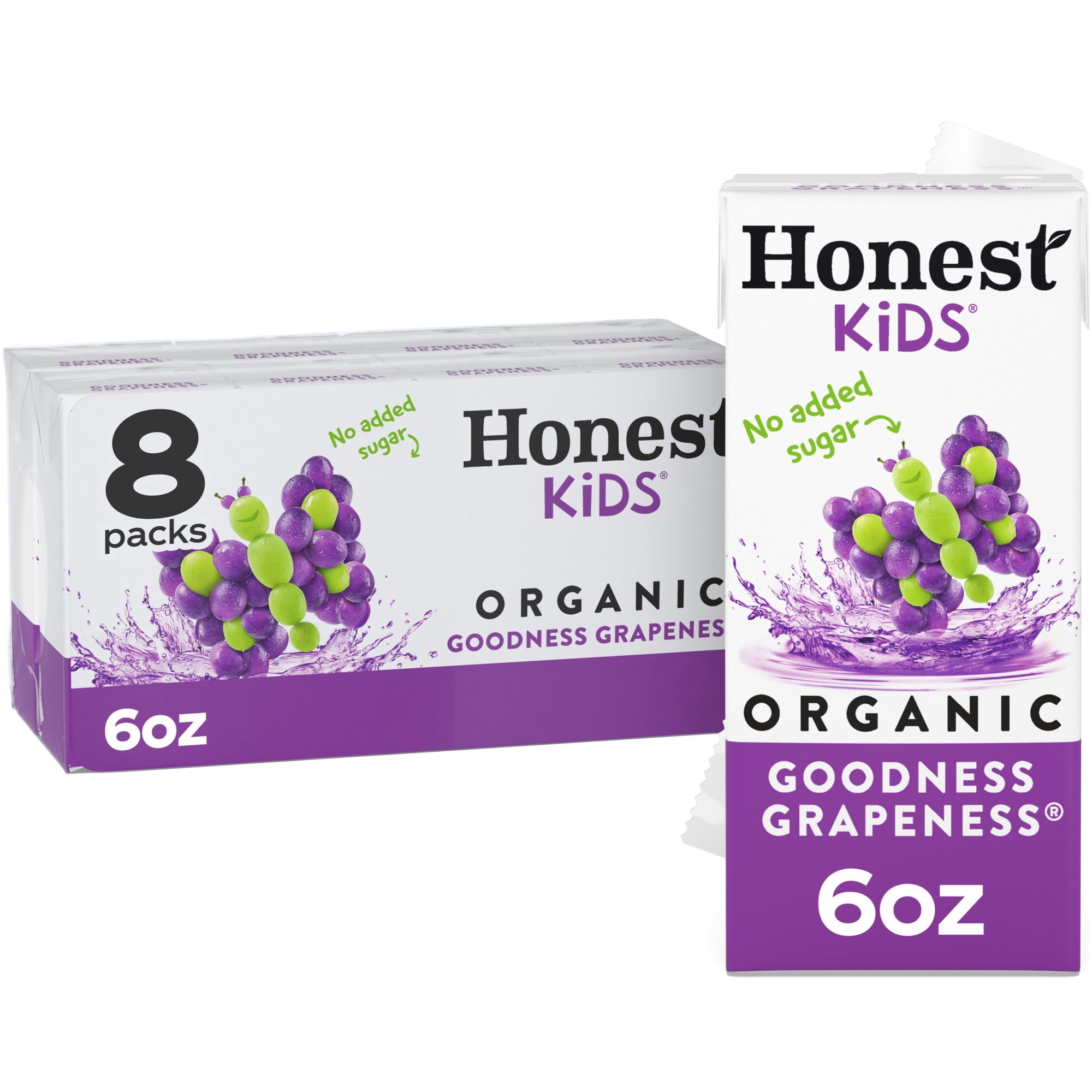 Honest Kids Juice Goodness Grapeness 8-Pack