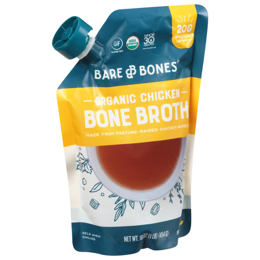 Bare Bones Broth Chicken Psture Rsd 16 oz (Pack Of 8)